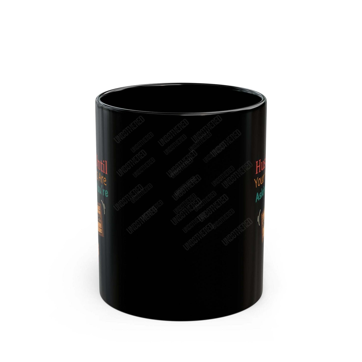 Hustle Until (Black Mug (11oz, 15oz)