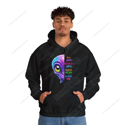 Birthplace Earth? Race Human? (Hooded Sweatshirt)