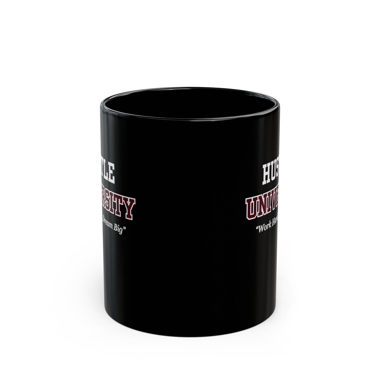 Hustle University  (Black Mug (11oz, 15oz)