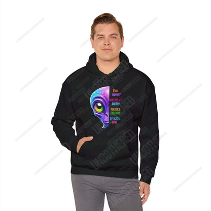 Birthplace Earth? Race Human? (Hooded Sweatshirt)