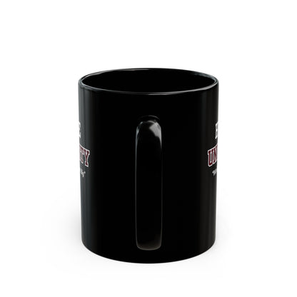 Hustle University  (Black Mug (11oz, 15oz)