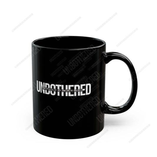 Unbothered Millionaire (Black Mug (11oz, 15oz)