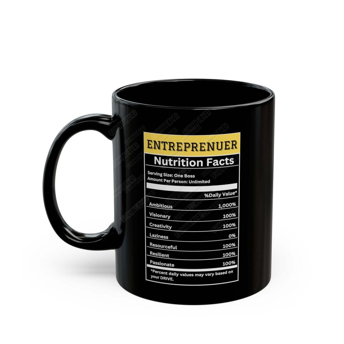 Entrepreneur (Black Mug (11oz, 15oz)