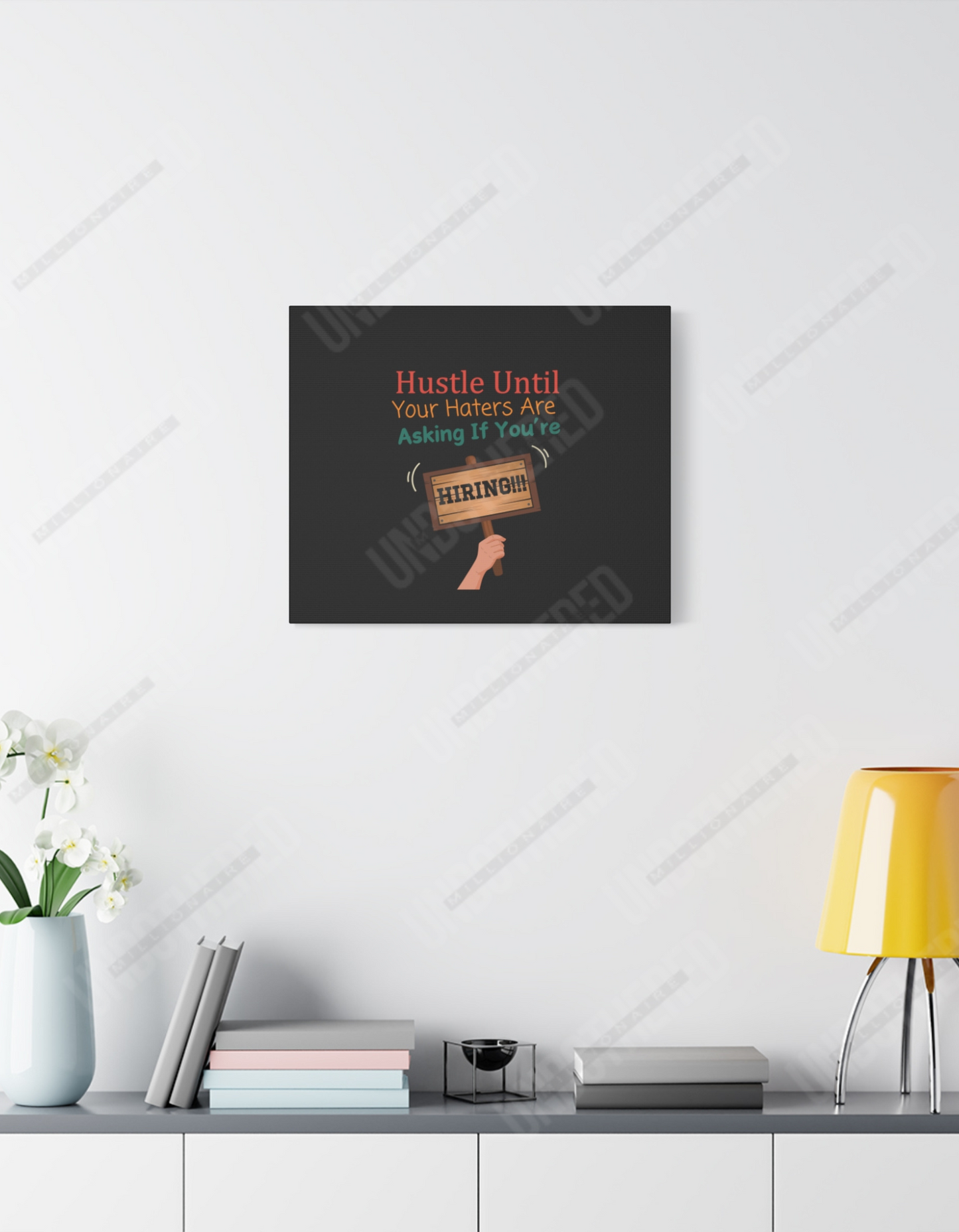 Hustle Until (Matte Canvas, Stretched, 1.25")