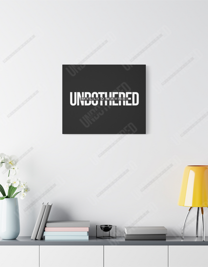 Unbothered Millionaire (Matte Canvas, Stretched, 1.25")