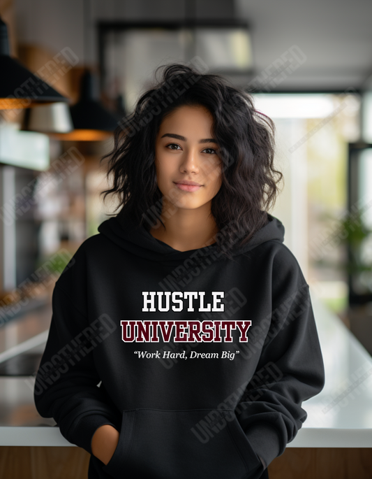 Hustle University (Hooded Sweatshirt)