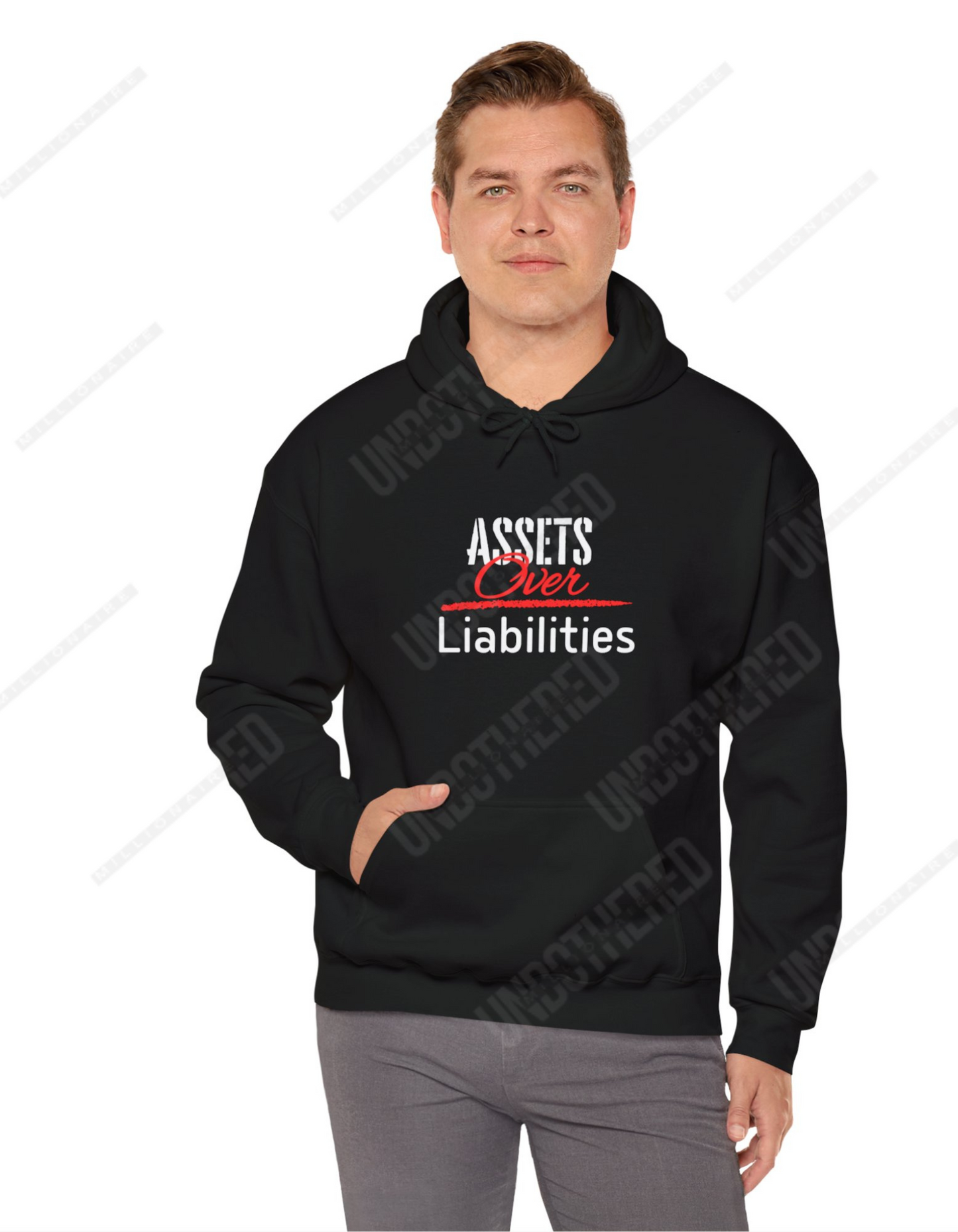 Assets Over Labilities (Hooded Sweatshirt)